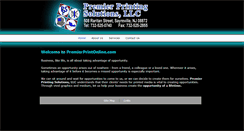 Desktop Screenshot of premierprintonline.com
